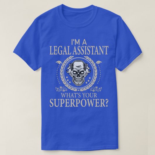 Funny Legal Assistant Geweldige Cool T-shirt (Design voorkant)
