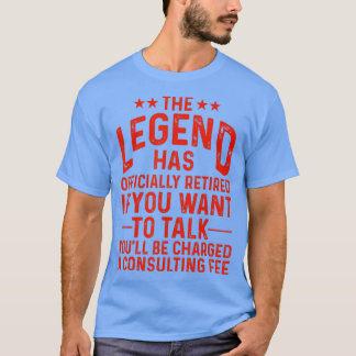 Funny Legend heeft de Gift Retiree officieel in de T-shirt