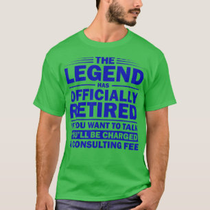 Funny Legend heeft de Gift Retiree officieel in de T-shirt