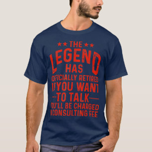 Funny Legend heeft de Gift Retiree officieel in de T-shirt