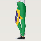 Funny Leggings vlag Brazilië |Super kerstcadeautje (Links)
