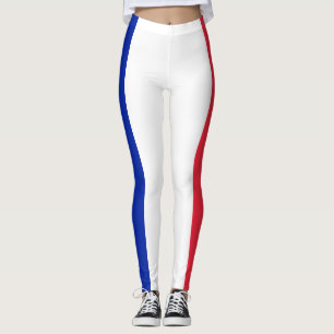 Funny Leggings vlaggen Frankrijk Super kerstcadeau