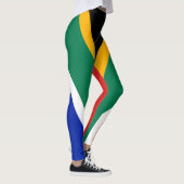Funny Leggings vlaggen ZUID-AFRIKA (Rechts)