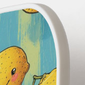 Funny Lemon Faces Pickleball Paddle (Links Detail)