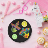 Funny Lemon Lime Party Fiesta Papieren Bordje (Feest)