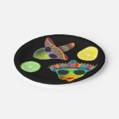 Funny Lemon Lime Party Fiesta Papieren Bordje (Gekanteld)