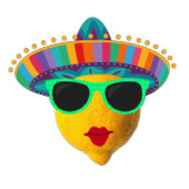 Funny Lemon Lime Party Servet