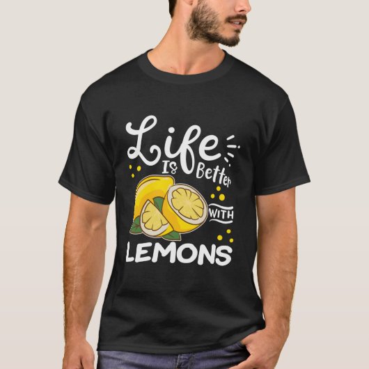 Funny Lemon T-shirt (Voorkant)