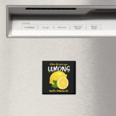 Funny Lemons Gezegde Make Lemonade Magneet (Insitu (Vaatwasser))