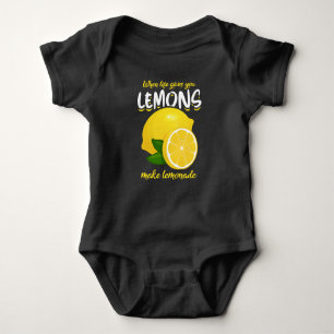 Funny Lemons Gezegde Make Lemonade Romper