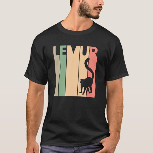 Funny Lemur Costume T-shirt (Voorkant)