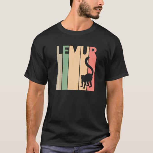 Funny Lemur Costume T-shirt (Voorkant)