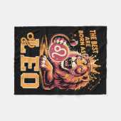 Funny Leo Birthday Quote Astrology Horoscope Gift  Fleece Deken (Voorkant (Horizontaal))