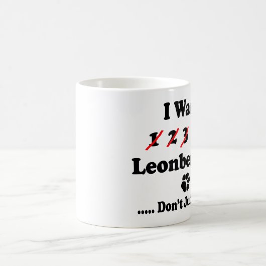 Funny Leonberger Mok (Center)