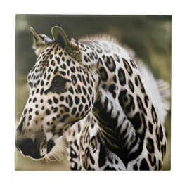 Funny Leopard Appaloosa Ceramic Tile Tegeltje