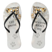 Funny Leopard Big Cat Teenslippers (Voetbed)