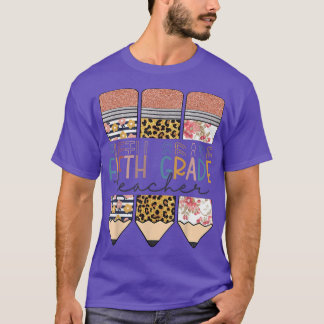 Funny Leopard Pencil Terug naar S T-shirt