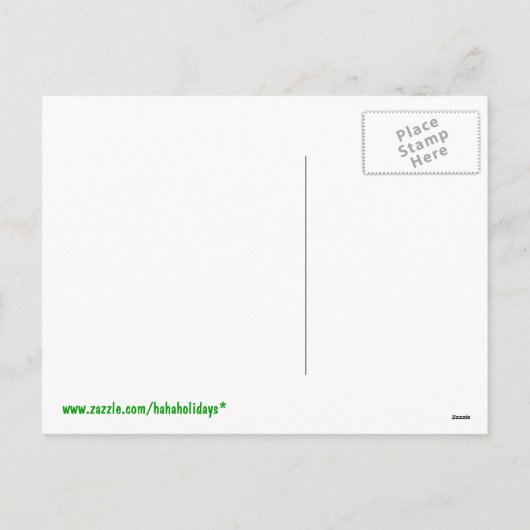 Funny Lepre Khan St Patrick's Day Feestdagenkaart (Achterkant)