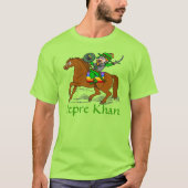 Funny Lepre Khan St Patrick's Day Leprechaun Humor T-shirt (Voorkant)