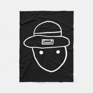 Funny Leprechaun Amateur Sketch Meme Irish St Patr Fleece Deken