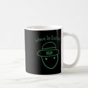 Funny Leprechaun Amateur Sketch Meme Irish St Patr Koffiemok