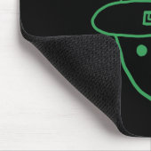 Funny Leprechaun Amateur Sketch Meme Irish St Patr Muismat (Hoek)