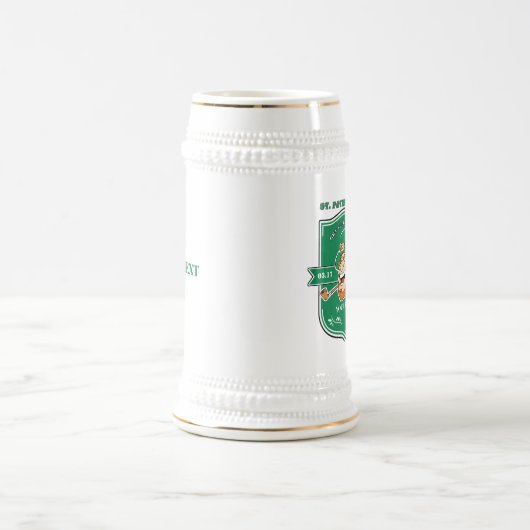 Funny Leprechaun Badge St. Patrick's Day Bierpul (Center)