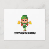 Funny Leprechaun Briefkaart (Voorkant)