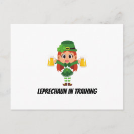 Funny Leprechaun Briefkaart