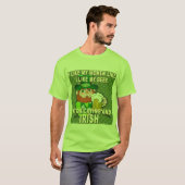 Funny Leprechaun Meme voor St Patricks Day T-shirt (Voorkant volledig)