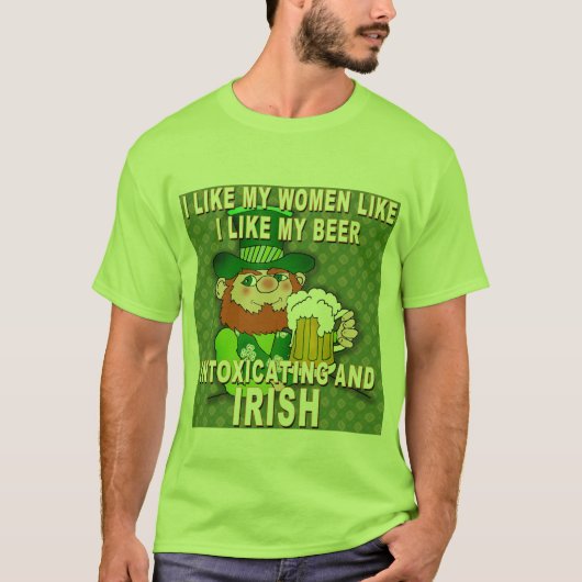 Funny Leprechaun Meme voor St Patricks Day T-shirt (Voorkant)