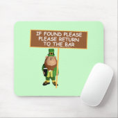 Funny leprechaun muismat (Met muis)