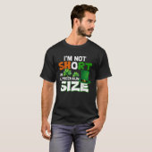 Funny Leprechaun Size St Patricks Day Shirt voor m (Voorkant volledig)