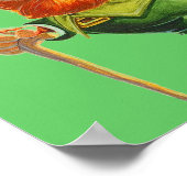 FUNNY LEPRECHAUN, ST. PATRICK'S DAY poster (Hoek)