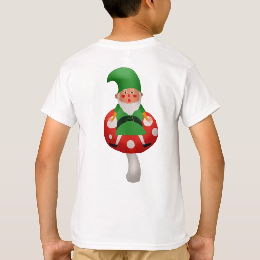 Funny Leprechaun St.Patrick's Day T-shirt (Achterkant)
