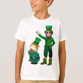 Funny Leprechaun St.Patrick's Day T-shirt (Voorkant)