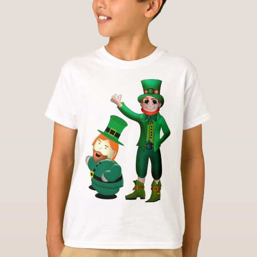 Funny Leprechaun St.Patrick's Day T-shirt (Voorkant)
