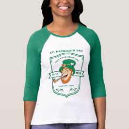 Funny Leprechaun St. Patrick's Day T-shirt