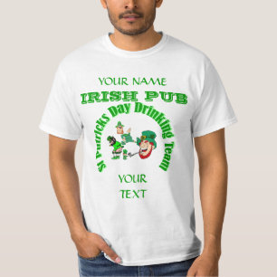 Funny leprechaun St Patrick's T-shirt