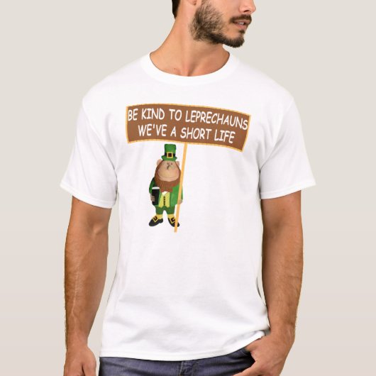 Funny leprechaun t-shirt (Voorkant)