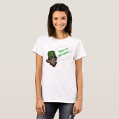 Funny leprechaun t-shirt (Voorkant volledig)