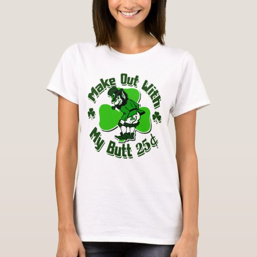 Funny Leprechuan T-shirt (Voorkant)