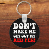 Funny leraar sleutelhanger (Voorkant)