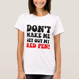 Funny leraar t-shirt