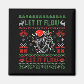 Funny Let It Flow Anatomy Heart Cardiac Nurse Grou Magneet (Voorkant)