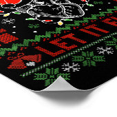 Funny Let It Flow Anatomy Heart Cardiac Nurse Grou Poster (Hoek)