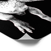 Funny Lets Eat Kinder Punctuation bewaart levende  Poster (Hoek)