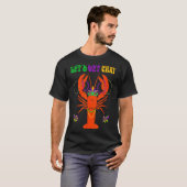 Funny Lets Get Cray Crawfish - New Orleans Funny M T-shirt (Voorkant volledig)
