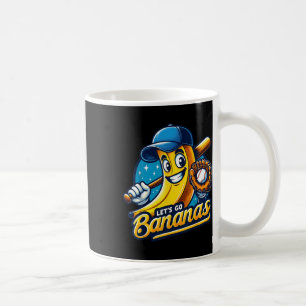 Funny Lets Go Bananas Schattigee Banaan Fruit Love Koffiemok