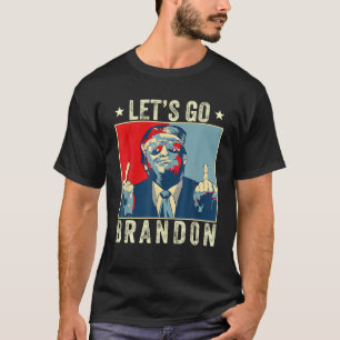 Funny Let's Go Branson Brandon Santa Joe DJ Ugly C T-shirt